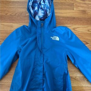 The North Face Vibrant Blue Hooded Jacket